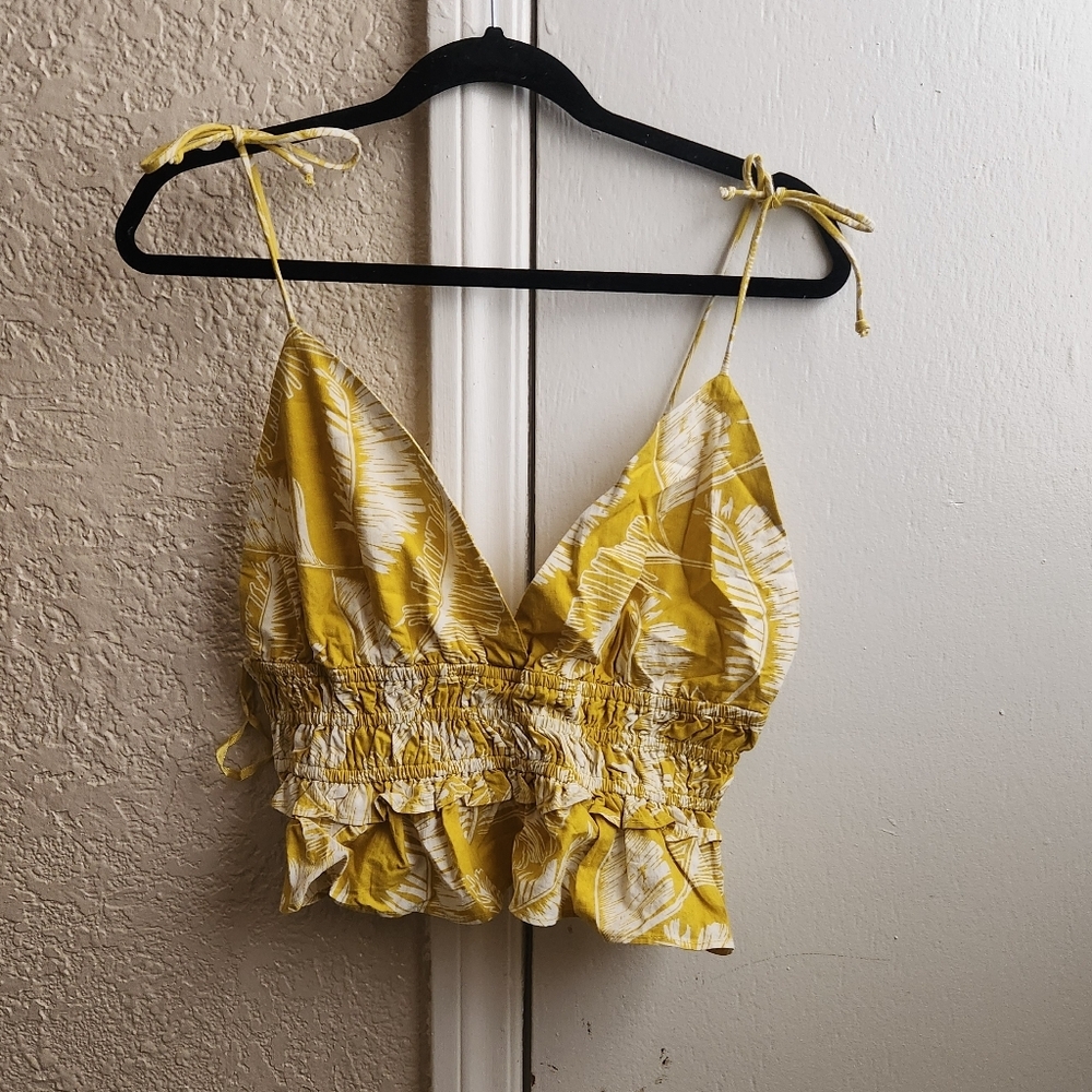 NWT Sim & Sam- Tropical Print Tank